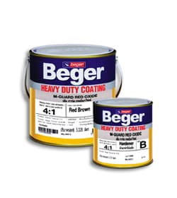 สีรองพื้นเหล็ก เอ็ม การ์ด เรดอ๊อกไซด์ Beger M-Guard Red Oxide