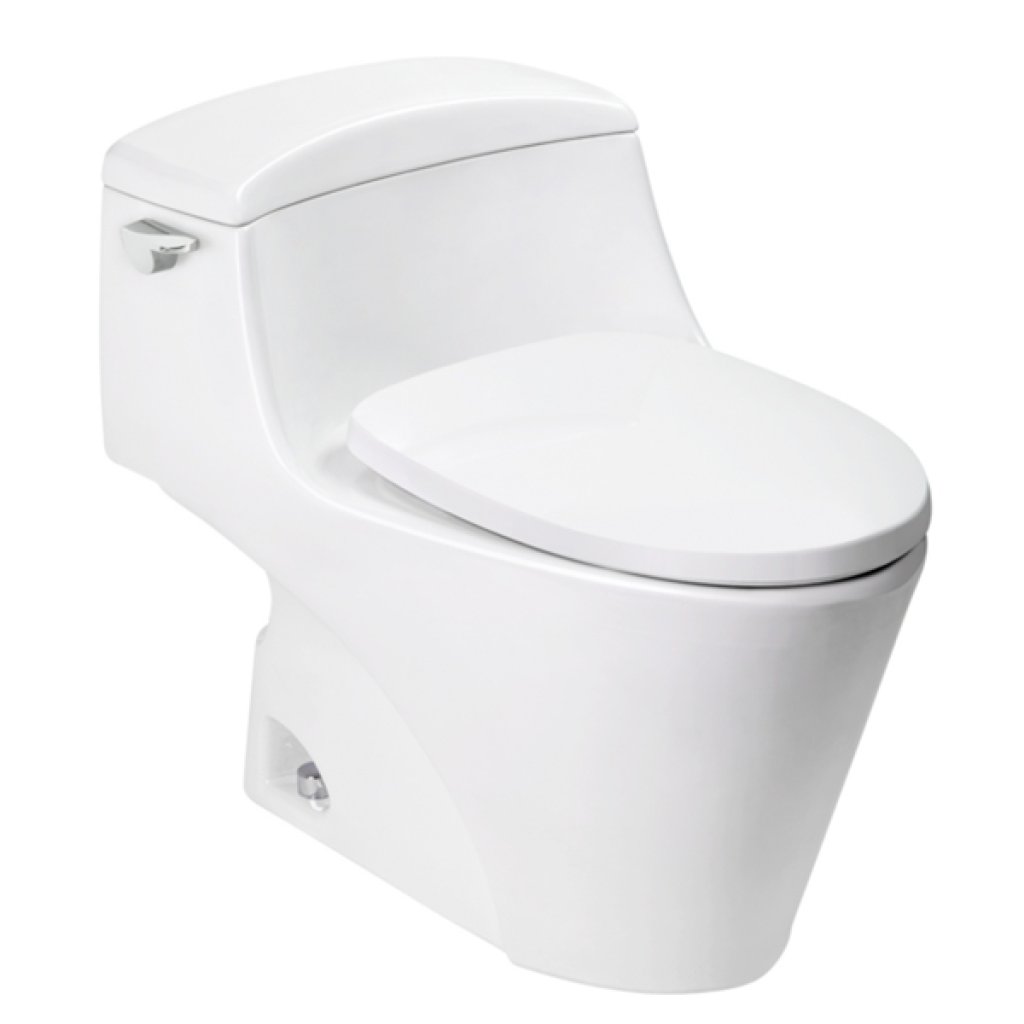 TOTO CW923RUT เฉพาะโถสุขภัณฑ์ชิ้นเดียว 4.8 L (S-Trap)