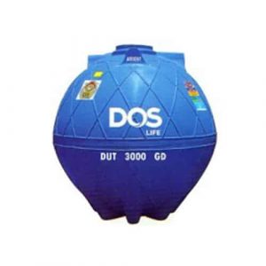 ถังเก็บน้ำใต้ดิน DOS EXTRA DUT-02/BL 3000 L.ทรงnet-tech