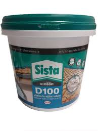 SISTA –D100 อะครีลิคทาหลังคา (1KG) สีขาว