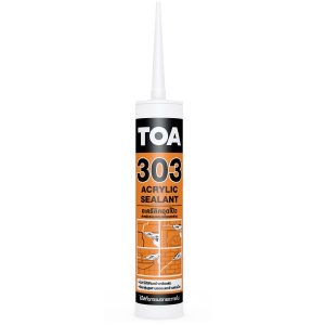 TOA 303 Acrylic Sealant อะคริลิกอุดโป๊ว