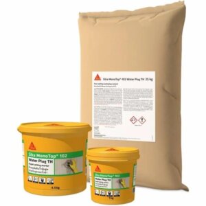 Sika-102 Waterplug ซีเมนต์แห้งเร็ว