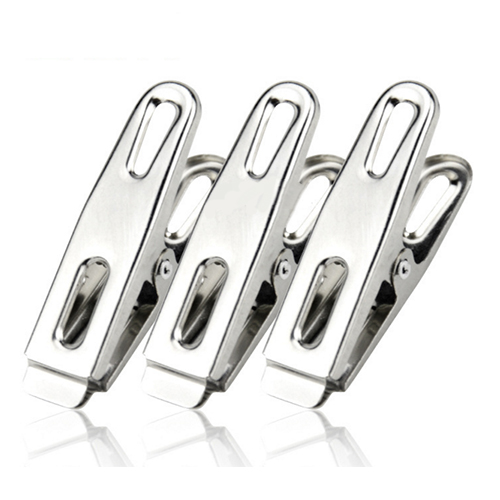 YSB CASSA ชุดSET 5 ชุด(100ตัว)Clipหนีบผ้าแสตนเลส รุ่น8-CLIP-5X1.2X1.7