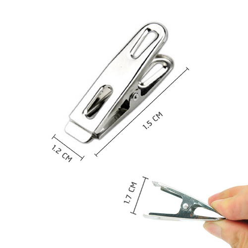 YSB CASSA ชุดSET 5 ชุด(100ตัว)Clipหนีบผ้าแสตนเลส รุ่น8-CLIP-5X1.2X1.7 - Image 2