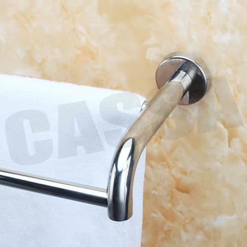 CASSA ราวแขวนผ้าสแตนเลสราวเดี่ยว ท่อใหญ่ 60cm. รุ่นC08-SUS304-160 - Image 4