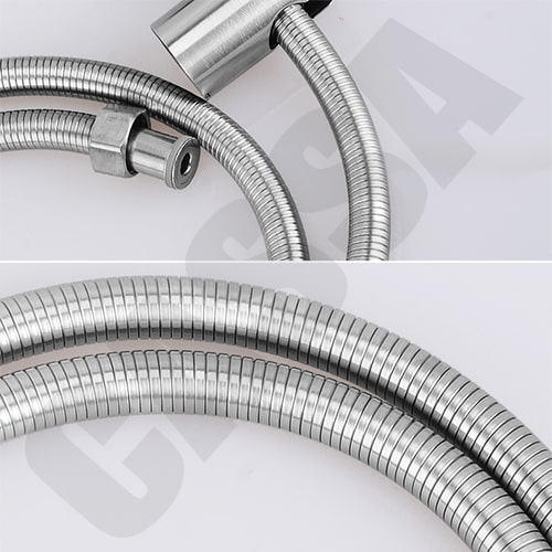 CASSA เซ็ต3in1 สายฉีดชำระสแตนเลส หัวฉีด+ตัวล็อค C36-FSQ-001-03 - Image 7