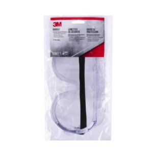 3M แว่นตากันกระแทก สีใส chemical splash goggles
