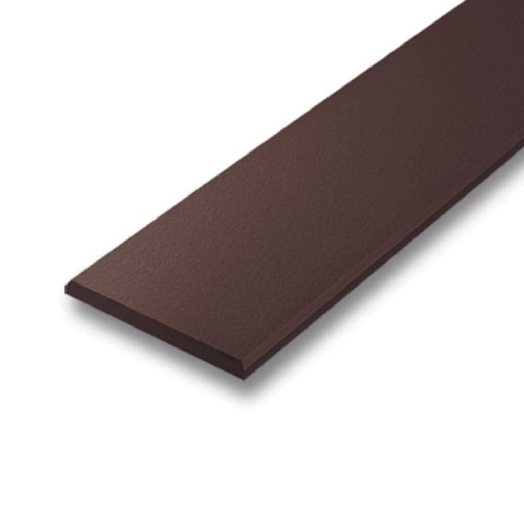 ไม้ระแนงสมาร์ทวูดSCG ลบมุม 7.5x300x0.8ซม. สีน้ำตาลโอ๊ค