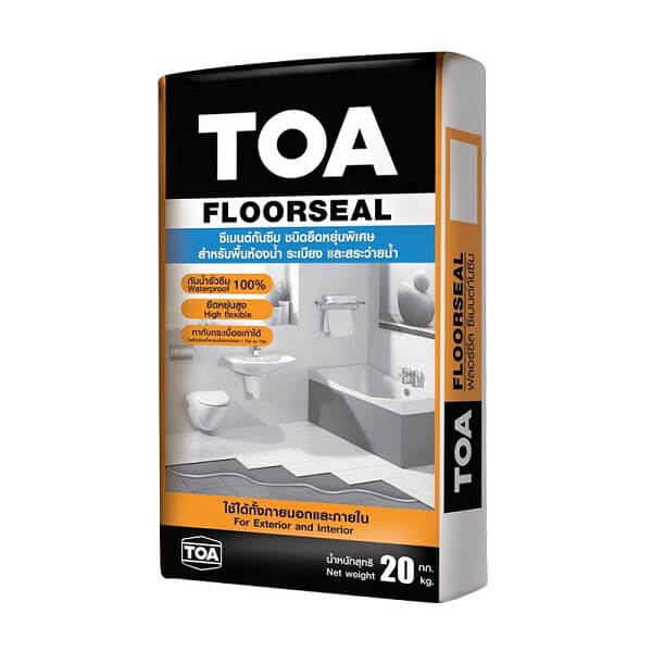 TOA Floorseal ซีเมนต์กันซึม ชนิดยืดหยุ่น 20 กก.