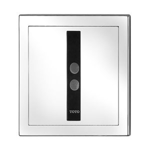 TOTO TS445V2AC(P) ฟลัชวาล์วเซ็นเซอร์โถปัสสาวะชายฝังผนัง ใช้ไฟฟ้า 220V