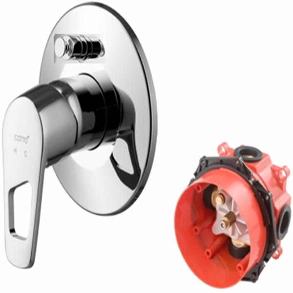 วาล์วผสมเปิด-ปิดน้ำชนิดฝังผนังพร้อม Divertor CT516A (SET)