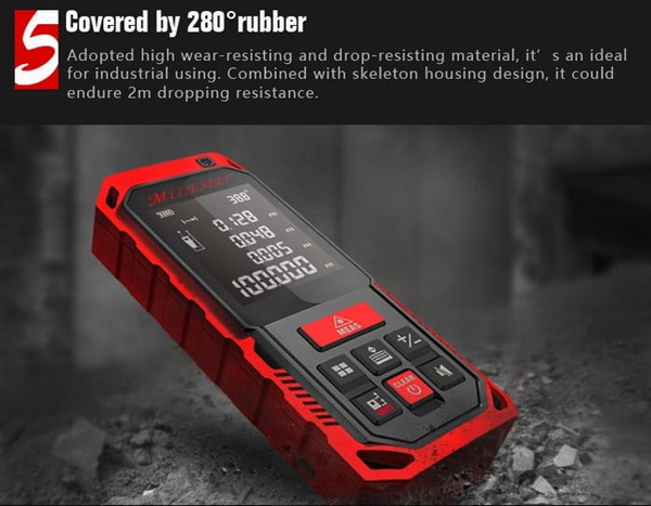 เครื่องวัดระยะเลเซอร์ Mileseey S7
