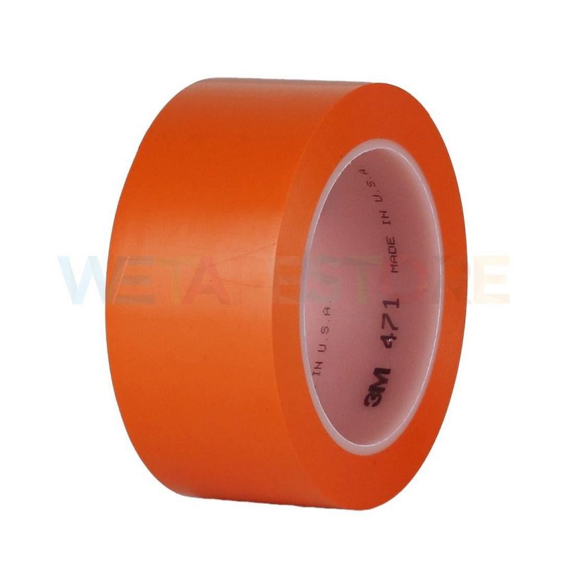 3M 471 เทปไวนิลตีเส้นพื้น สีส้ม