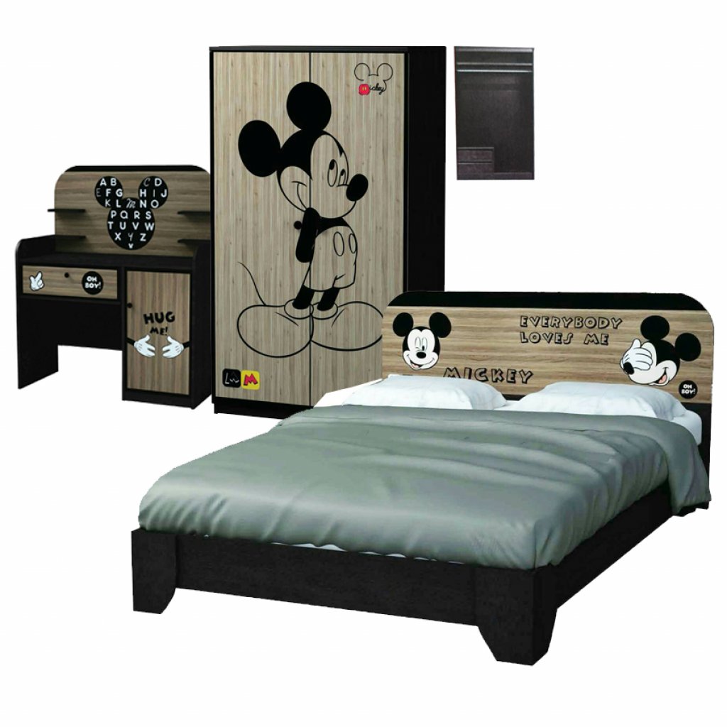 ชุดห้องนอน MICKEY MOUSE ขนาด 5 ฟุต