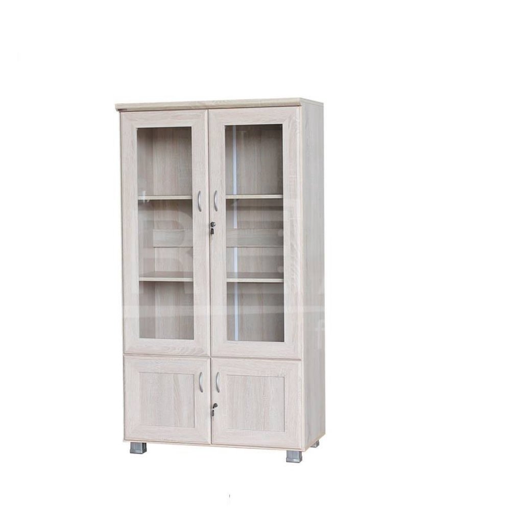 ตู้เอนกประสงค์ ทั้งเก็บเอกสารและโชว์ของรุ่น FL0801สีโซลิค