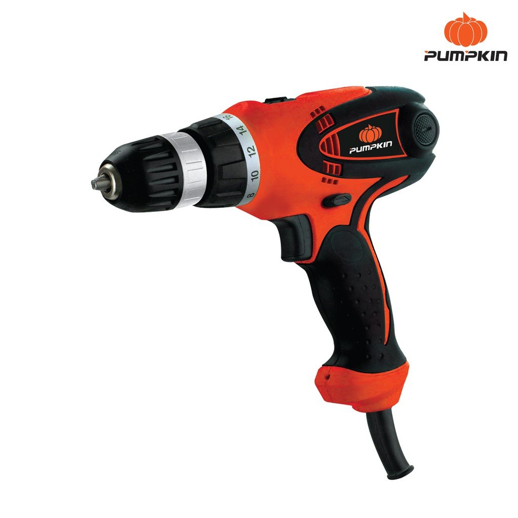 PUMPKIN สว่านไฟฟ้า 3หุน ปรับแรงบิดได้300w(10mm.)