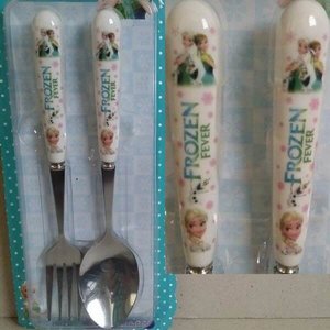ชุดช้อน-ส้อม เจ้าหญิงหิมะ Frozen