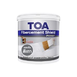 TOA Fibercement Shield Primer รองพื้นสูตรน้ำ สีเทา