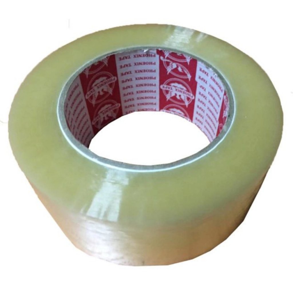 เทปใสปิดกล่อง PHOENIX TAPE ยาว 100 หลา