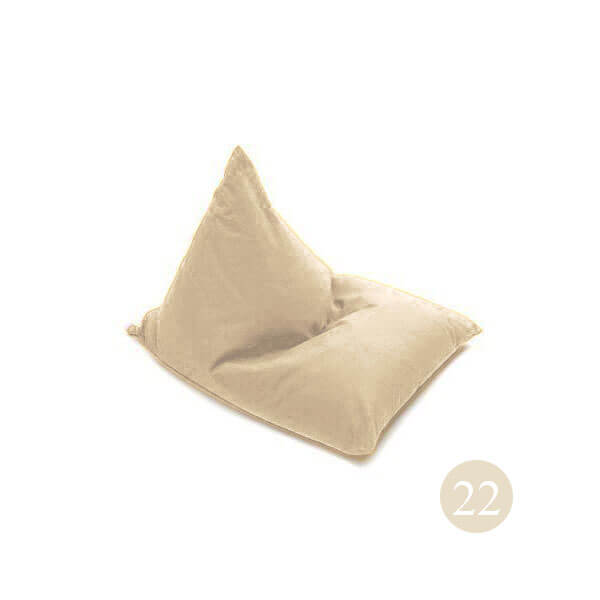 BeanBag Chair ทรงสามเหลี่ยม/ชีส canvas 22