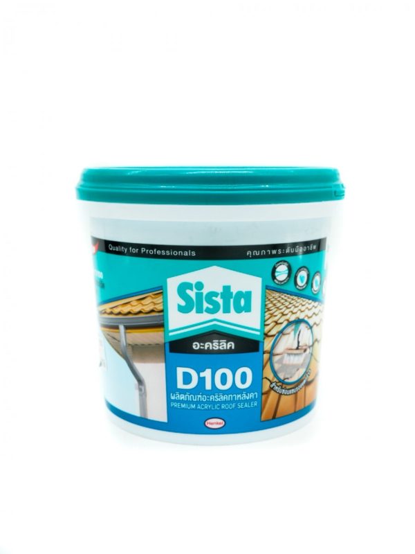 SISTA อะคริลิคทาหลังคา D100 2 กก.