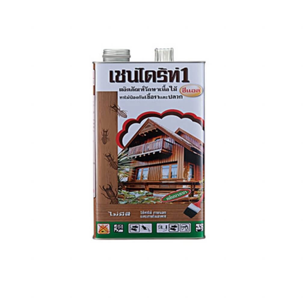 เชนไดร้ท์ ทาไม้ สีใส