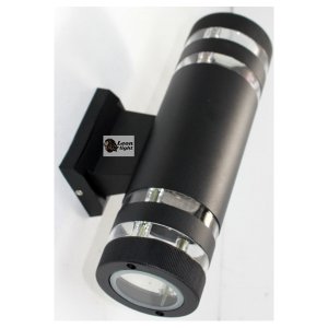โคมไฟผนังภายนอก 2xE27 รุ่นGCO-SZ2213-90MM. BK
