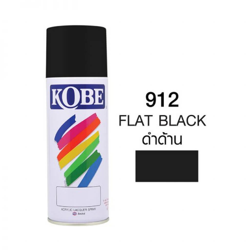โกเบ สเปรย์อเนกประสงค์ 912 flat black