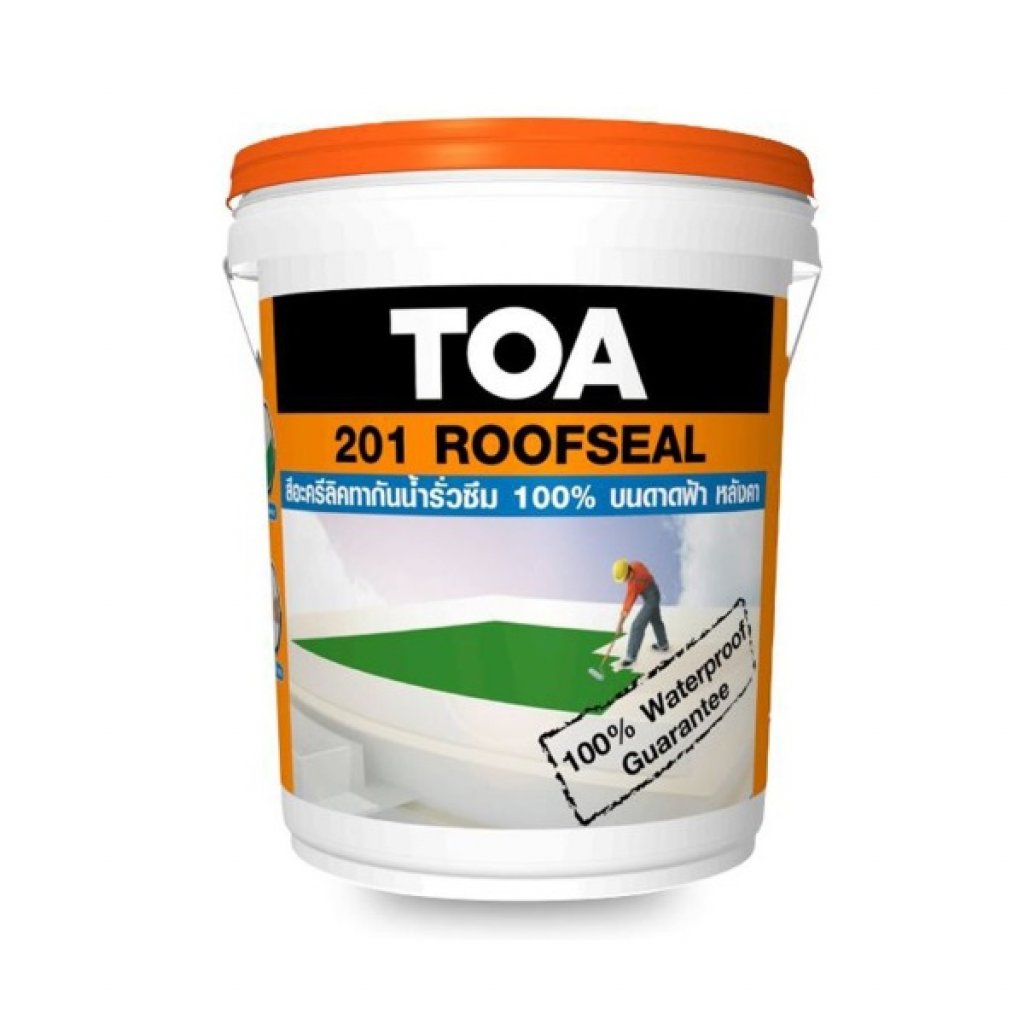 TOA 201 Roofseal สีน้ำเงิน อะคริลิคกันซึม 20กก.