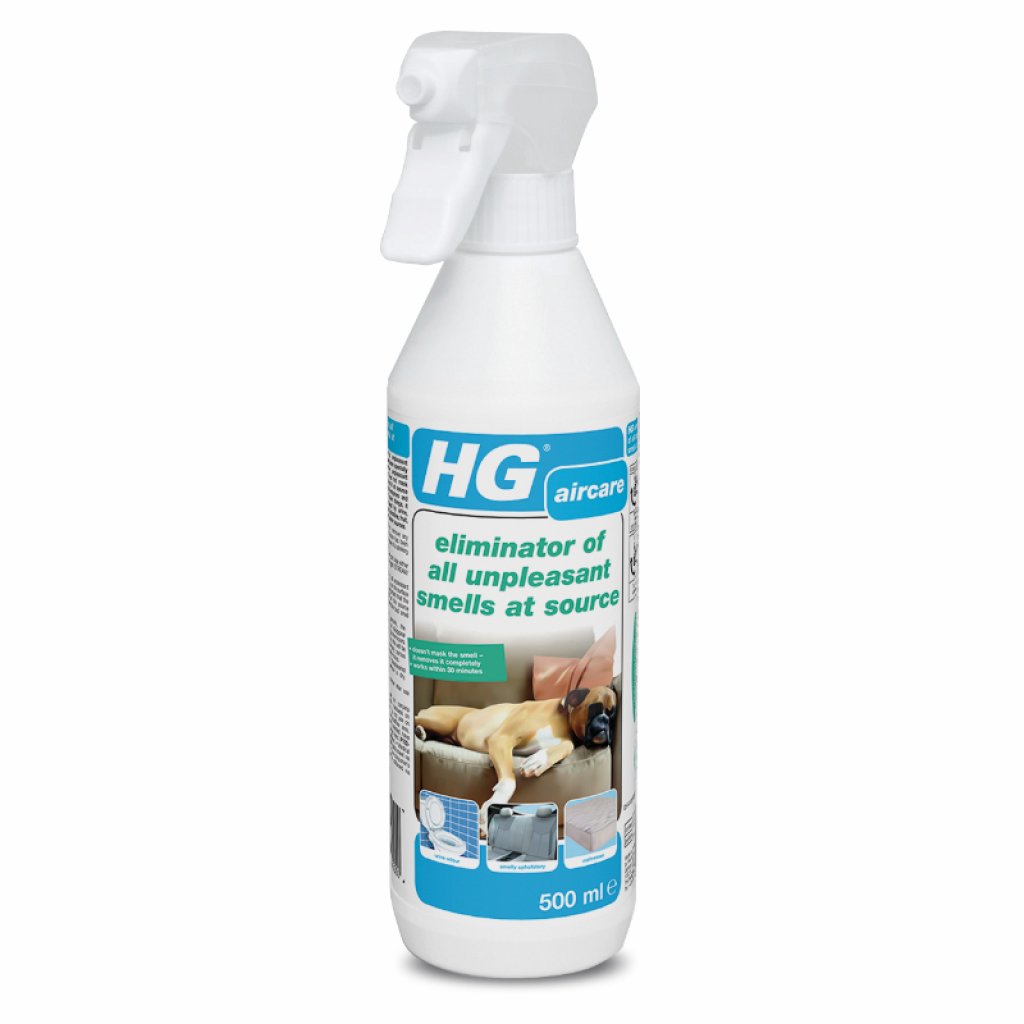 HG ELIMINATOR OF ALL UNPLEASANT SMELLS AT SOURCE