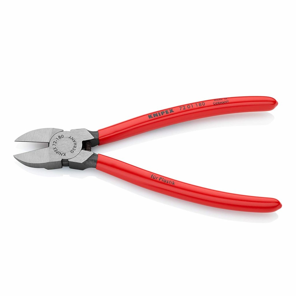 KNIPEX 7201180 คีมตัดสำหรับงานพลาสติก