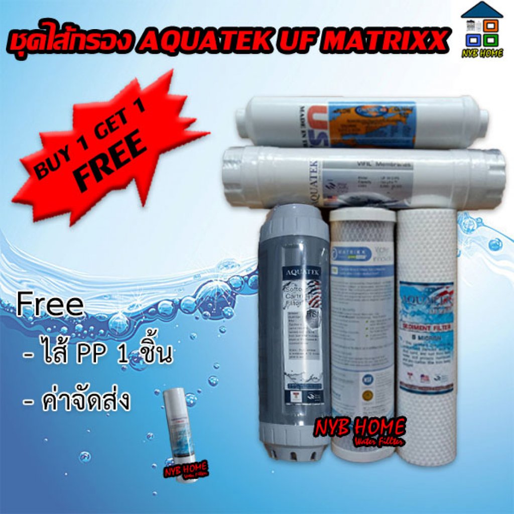 ไส้กรองน้ำ Aquatek UF Matrixx