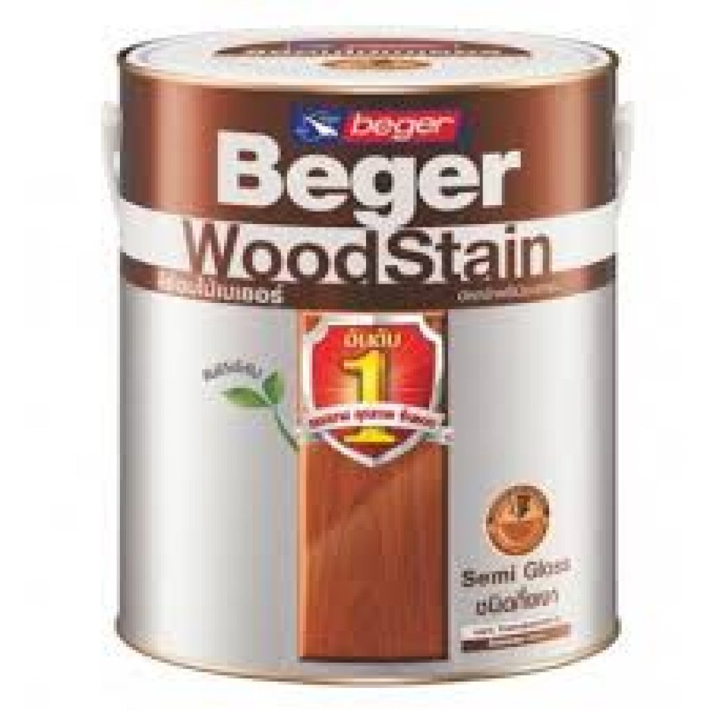 สีย้อมไม้กึ่งเงา Beger 3.75 ลิตร