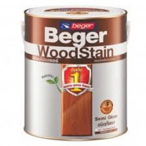 สีย้อมไม้กึ่งเงา Beger 3.75 ลิตร
