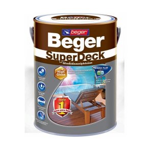 Beger SuperDeck สีทาพื้นไม้ภายนอก 3ลิตร