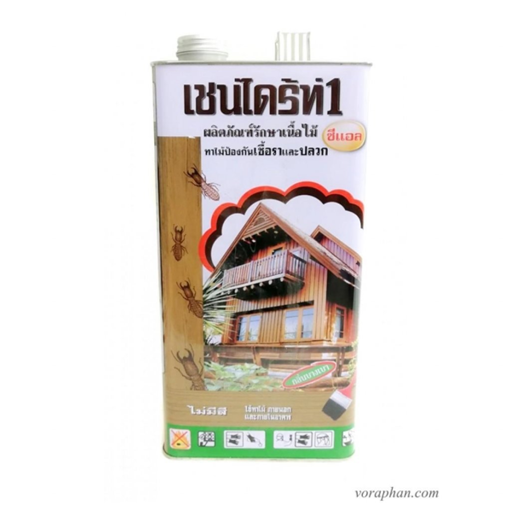 เชนไดรท์ น้ำยากำจัดปลวก ขนาด 5 ลิตร CL สีใส