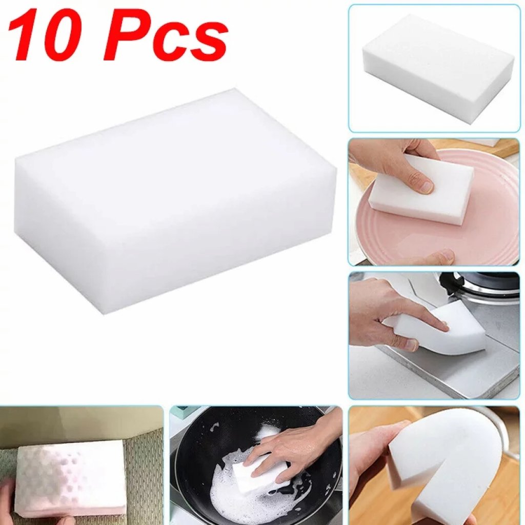ฟองน้ำนาโน Magic Sponge 10 ก้อน