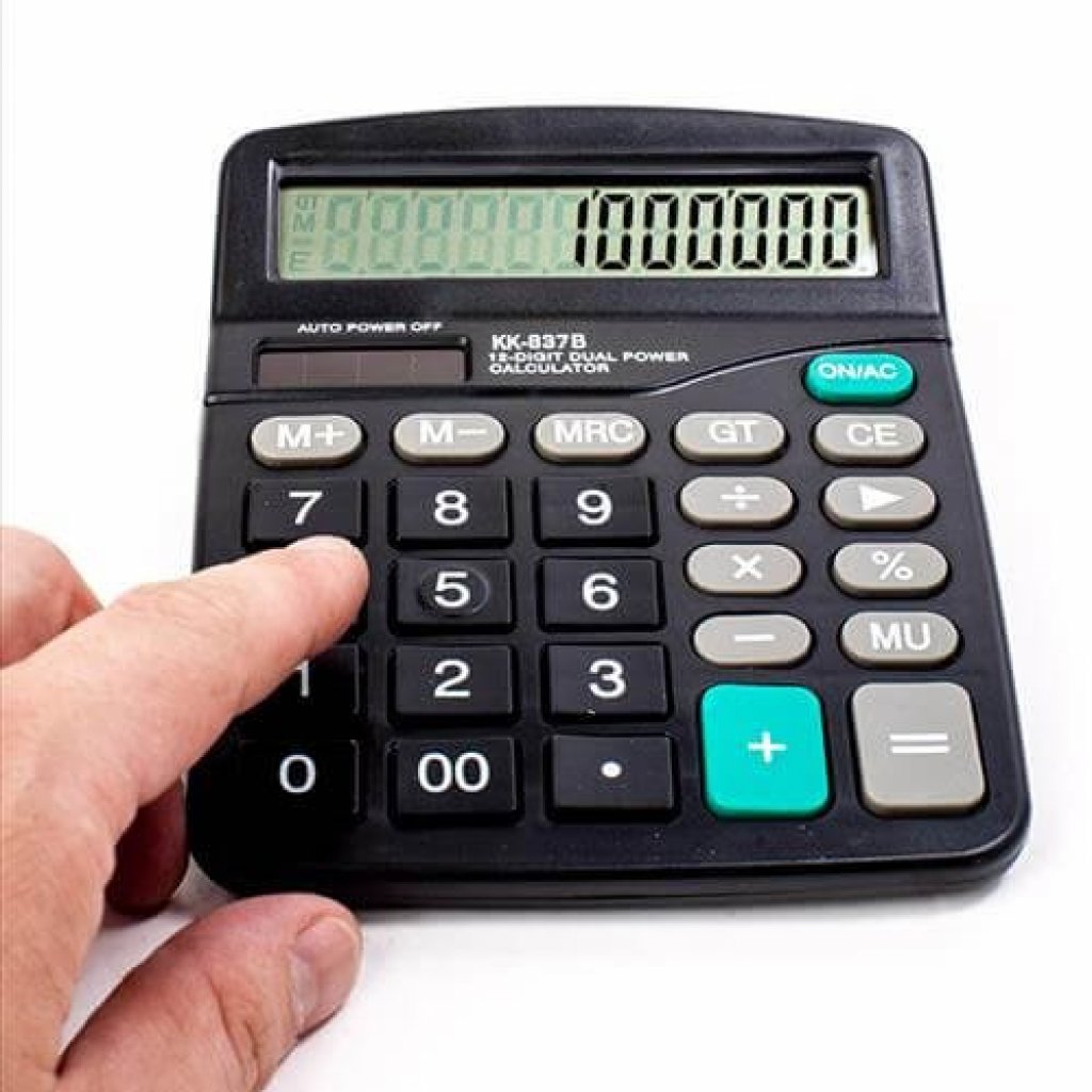 Calculator เครื่องคิดเลข 12 หลัก