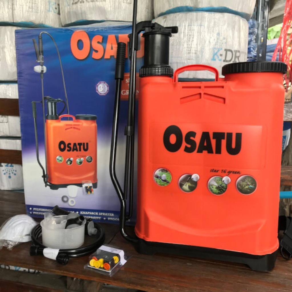 ถังพ่นสะพายหลัง โอซาตู้ OSATU STAR-16 GREEN SPECIAL