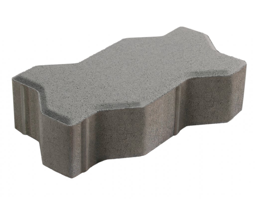 บล็อกปูพื้น เอสซีจี รุ่นคดกริช 11.25x22.5x6 ซม.