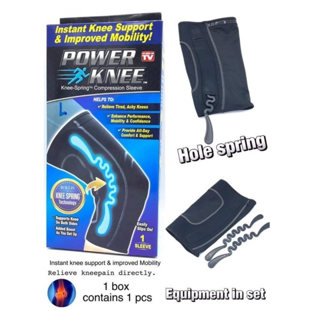 Power Knee Spring ที่พยุงหัวเข่าเสริมพลังสปิงแก้ปวด