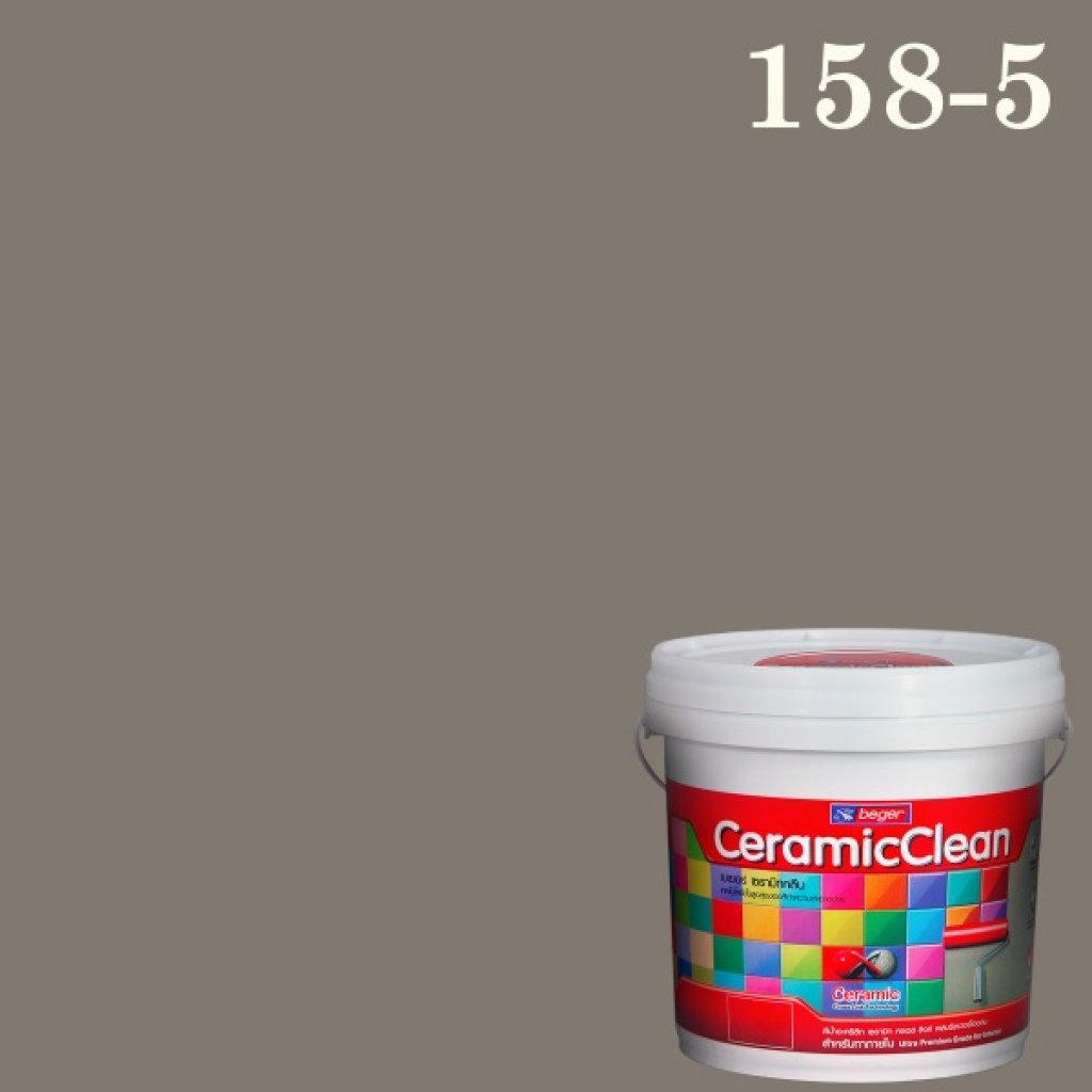 เบเยอร์เซรามิกคลีน สีน้ำอะครีลิก ชนิดด้าน 158-5/LH
