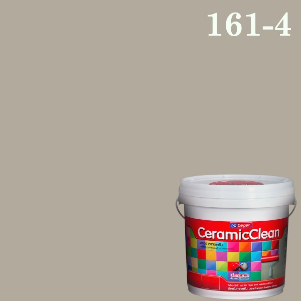 เบเยอร์เซรามิกคลีน สีน้ำอะครีลิก ชนิดด้าน 161-4