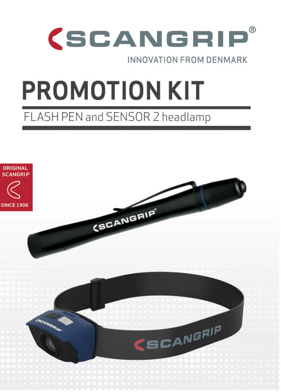 ชุดไฟฉายโปรโมชั่นคิท SCANGRIP รุ่น SENSOR2+FLASHPEN 49.0140 - Image 5