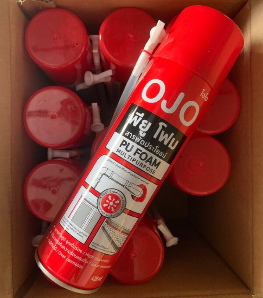 OJO PU Foam 420 ml. พียูโฟมสารพัดประโยชน์