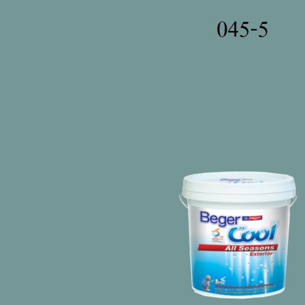 Beger Cool All Seasons สีน้ำอะครีลิก ภายนอก 045-5