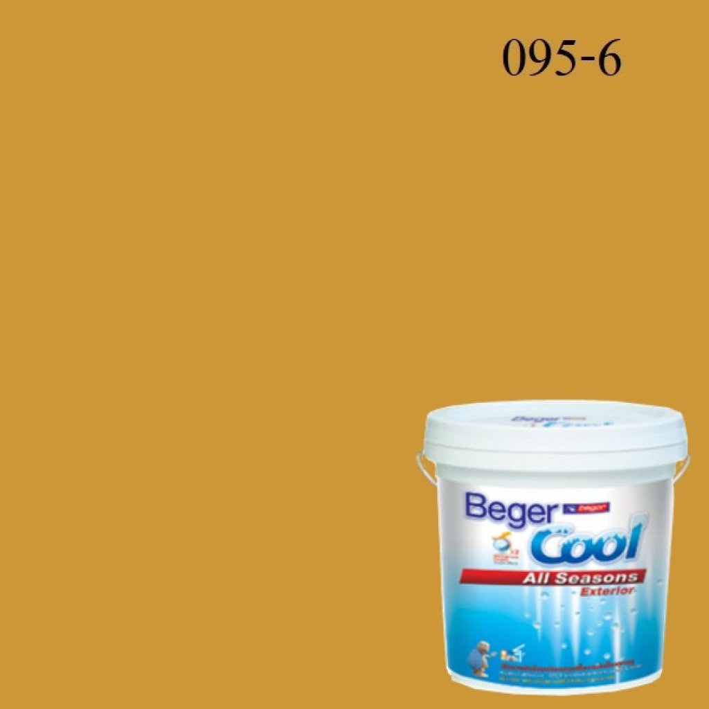 Beger Cool All Seasons สีน้ำอะครีลิก ภายนอก 095-6