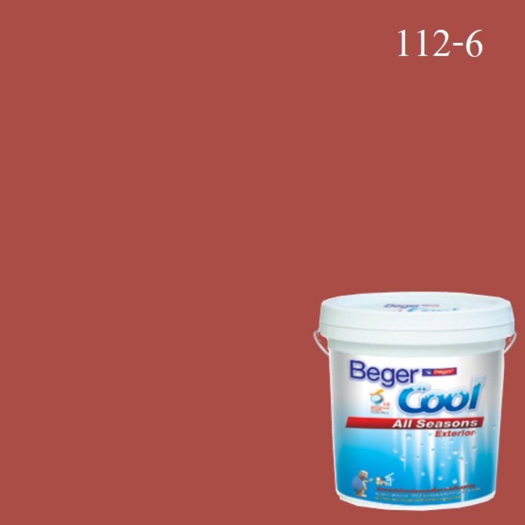 Beger Cool สีน้ำอะครีลิก ภายนอก 112-6