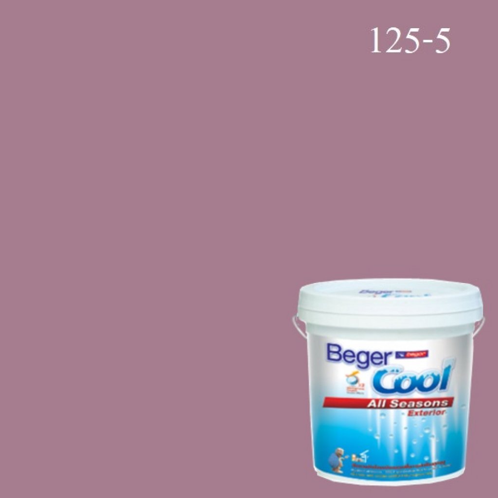 Beger Cool All Seasons สีน้ำอะครีลิก ภายนอก 125-5