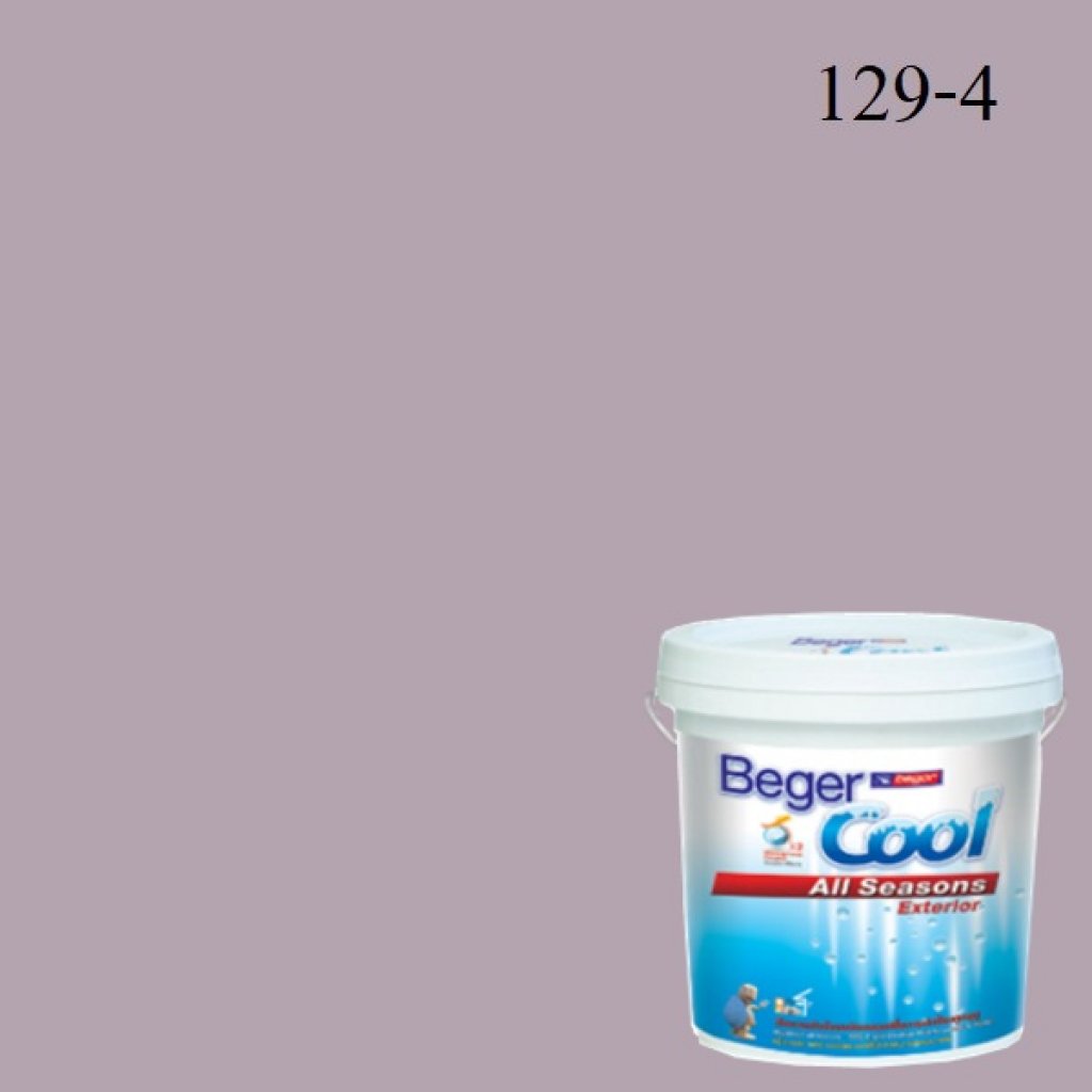 Beger Cool All Seasons สีน้ำอะครีลิก ภายนอก SCP 129-4